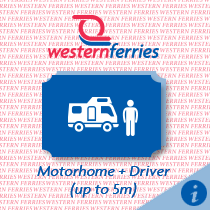 MOTORHOME (UP TO 5 M) + DRIVER - 2 JOURNEY