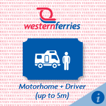 MOTORHOME (UP TO 5 M) + DRIVER - SINGLE