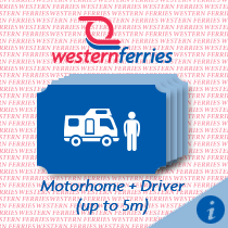 MOTORHOME (UP TO 5 M) + DRIVER - 10 JOURNEY